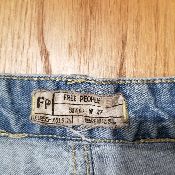 Free People Denim Cutoff Shorts - Picture 3 of 3